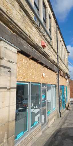 Sacriston Co-operative & Workshops, Plawsworth Road, Frontage © DCC 05/03/2022